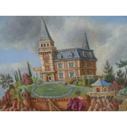 Olieverf schilderij Bart Rietman.