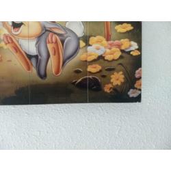 Bambi filmposter op canvas