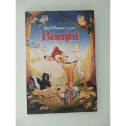 Bambi filmposter op canvas