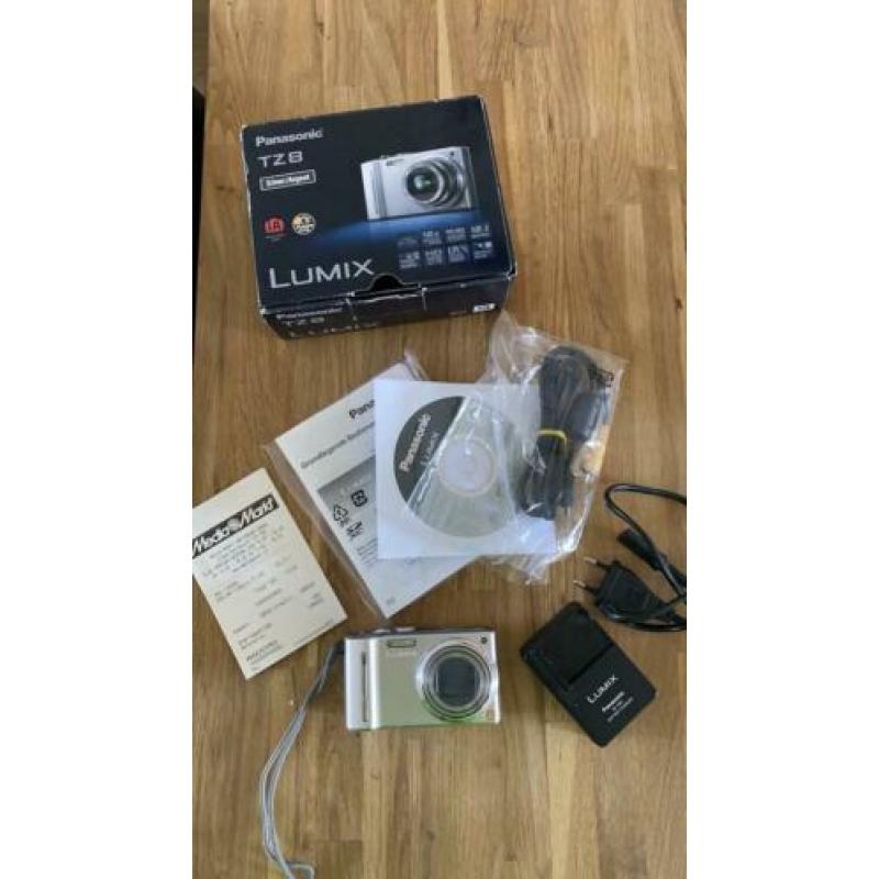 Panasonic lumix dmc-tz8 zilverkleurig