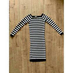 Z.g.a.n. Gestreepte jolie dress jurk van The Sting, maat XS