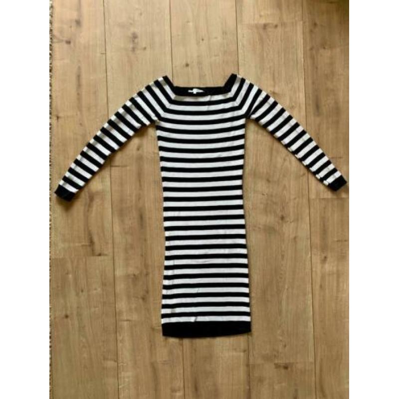 Z.g.a.n. Gestreepte jolie dress jurk van The Sting, maat XS