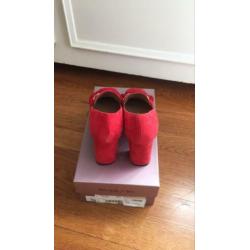 Rode pumps suede evaluna 39