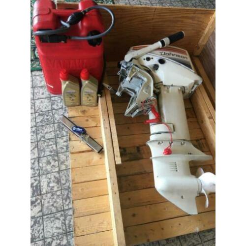 Johnson 9,9 pk buitenboordmotor kortstaart 2Takt
