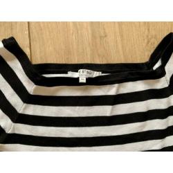 Z.g.a.n. Gestreepte jolie dress jurk van The Sting, maat XS