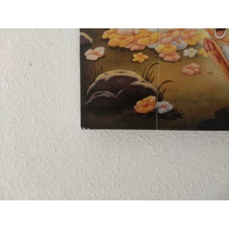 Bambi filmposter op canvas