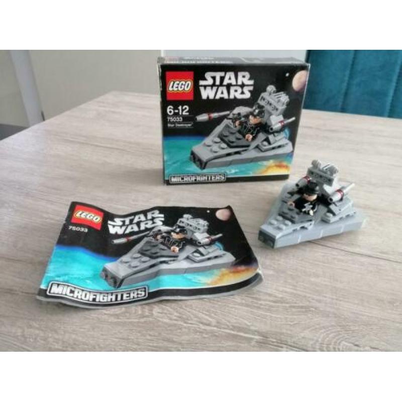 Lego 75033 Star Wars Destroyer compleet en met doos en boekj