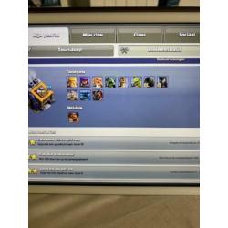 Clash of clans account th12 witte muren en hoge troepen
