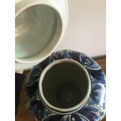Delfts blauwe vaarzen (antiek)
