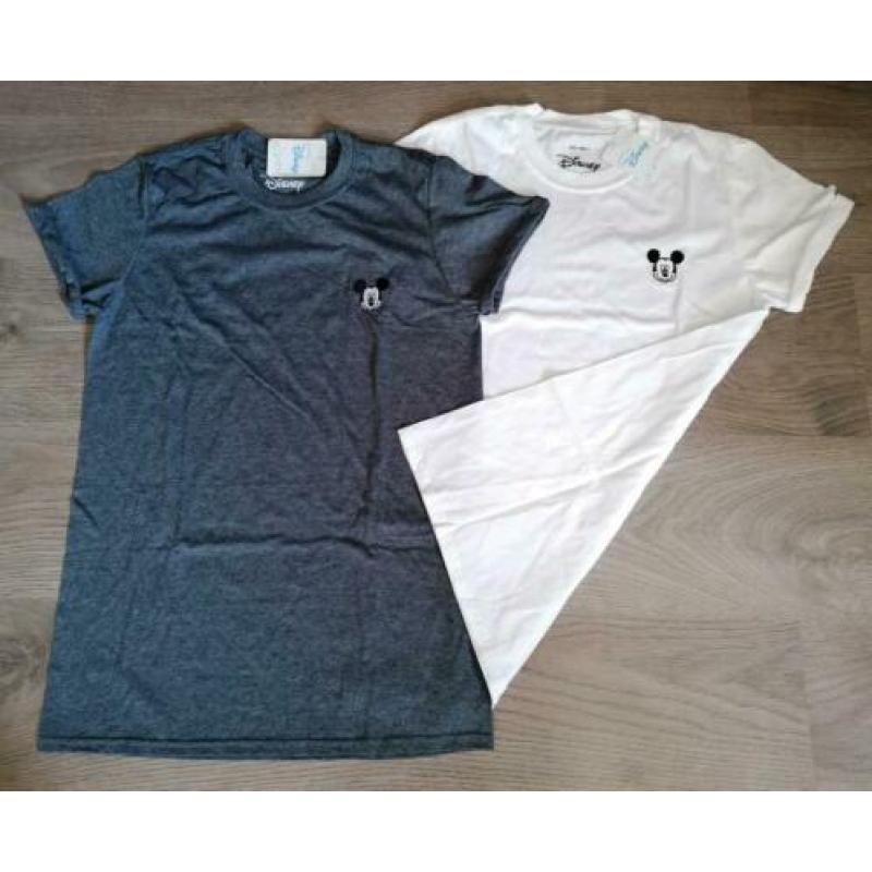 2x dames zomer T-shirts maat S NIEUW
