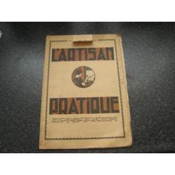Artisan pratique-frans art deco blad kunstvoorbeelden-1926