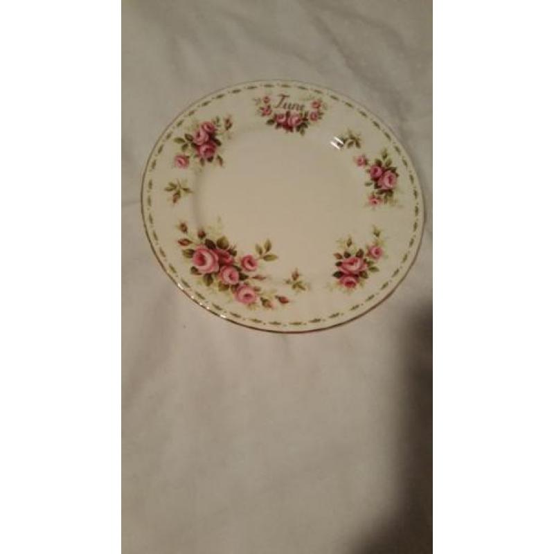 Royal Albert Roses ontbijtbordje