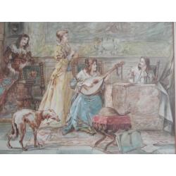 Herman Ten Kate Aquarel