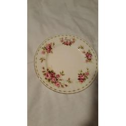 Royal Albert Roses ontbijtbordje