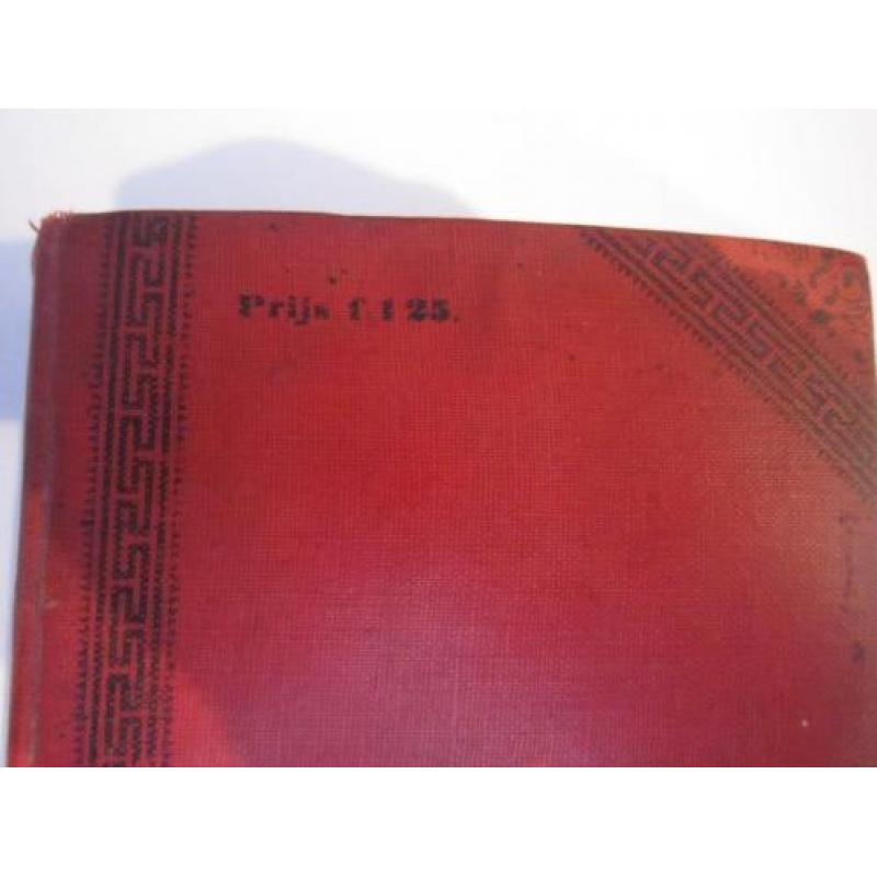 Zeldzaam antiek boek Receptenschat 1900