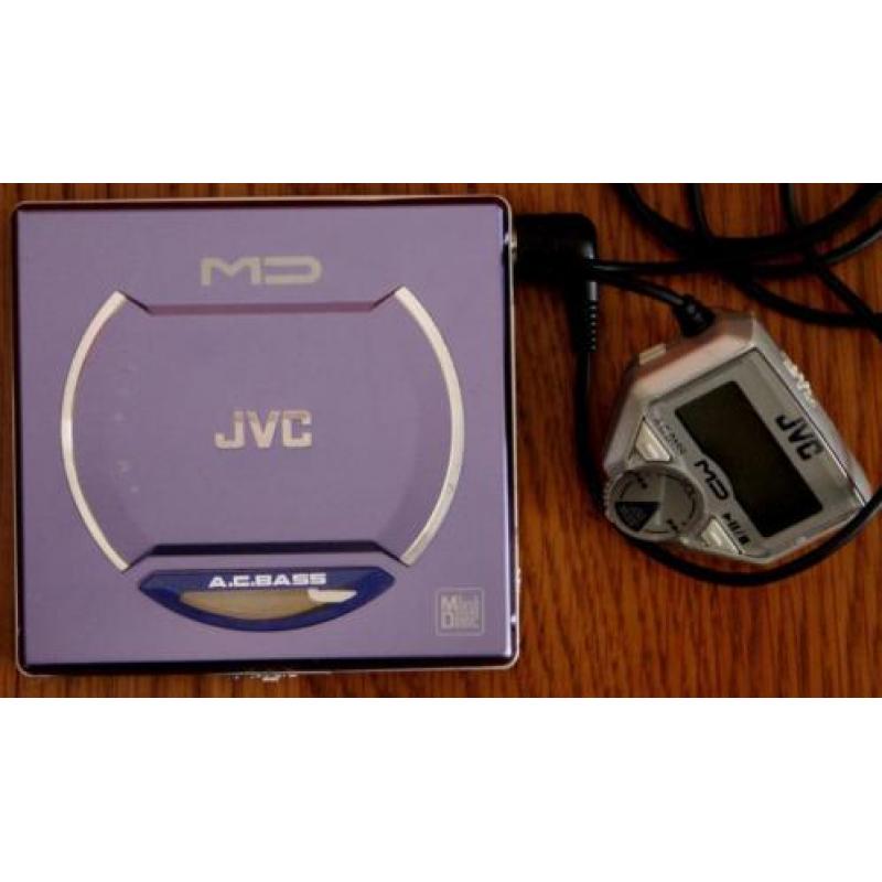 Jvc minidisk type xm-p55 bu met handbediening