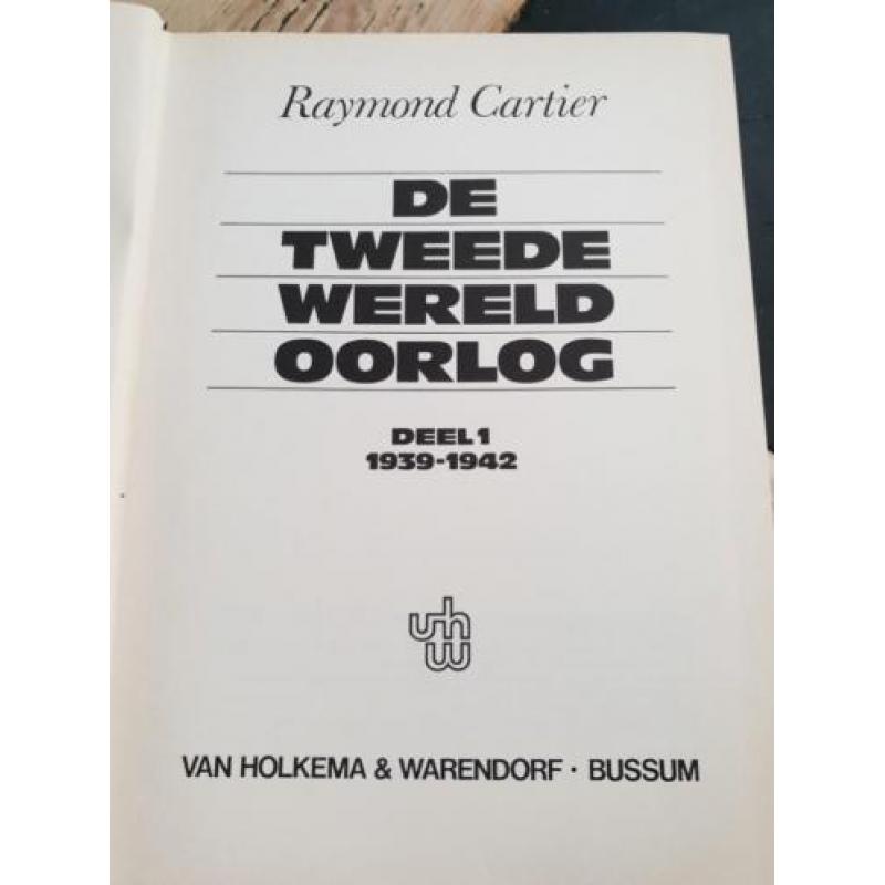 Raymond Cartier. Tweede wereldoorlog 2 delen.