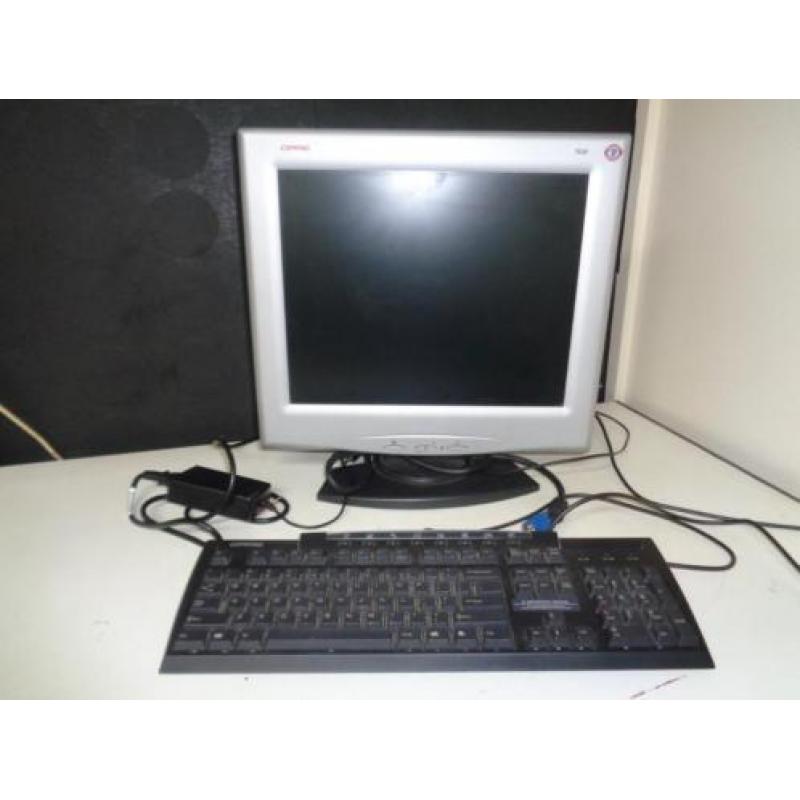 COMPAQ beeldscherm en toetsenbord
