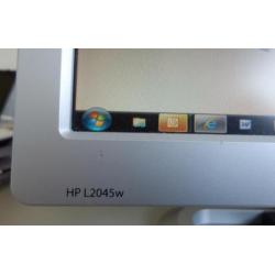 Monitor, HP, Beeldscherm, 20 inch