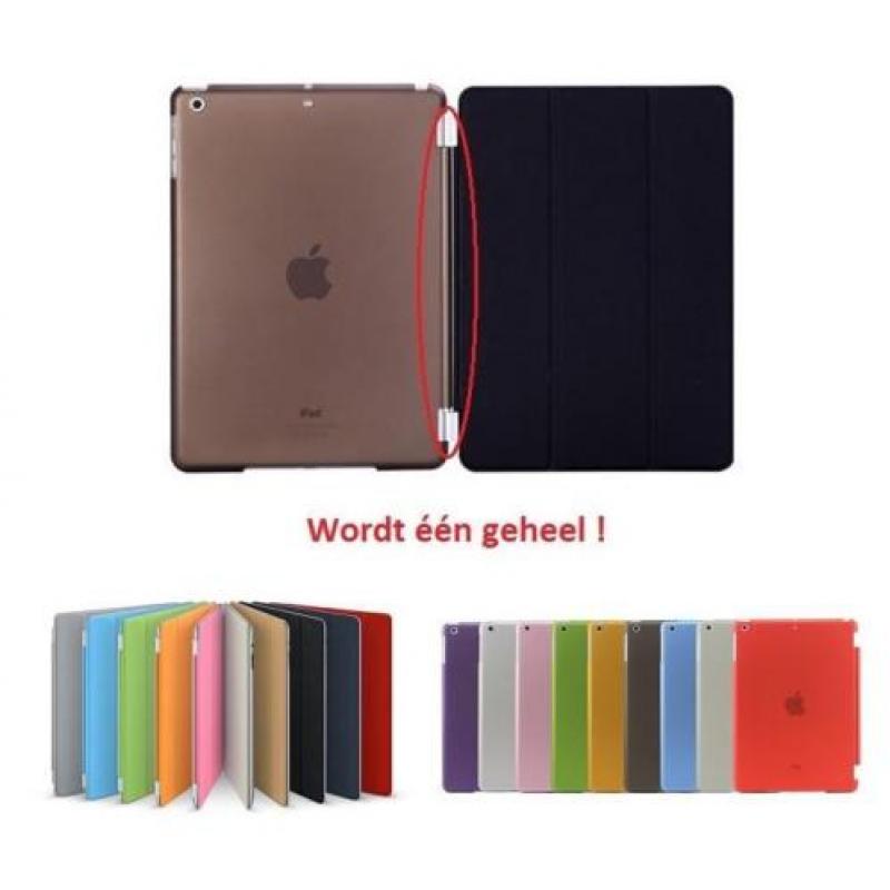 iPad Air 1 Smart Cover Smartcover hoes hoesje - COMBI BLAUW