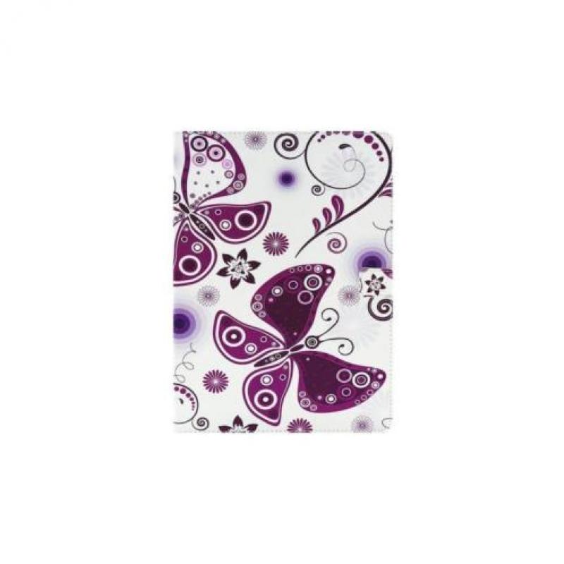 iPad Pro 12.9 hoesje Flip case, cover White Butterfly