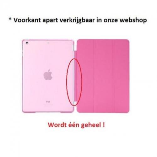 iPad Air 1 achterkant hoes hoesje case Doorzichtig - Roze