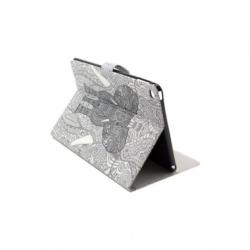 iPad Air 2 - hoes, cover, case - PU leder - Olifant grijs