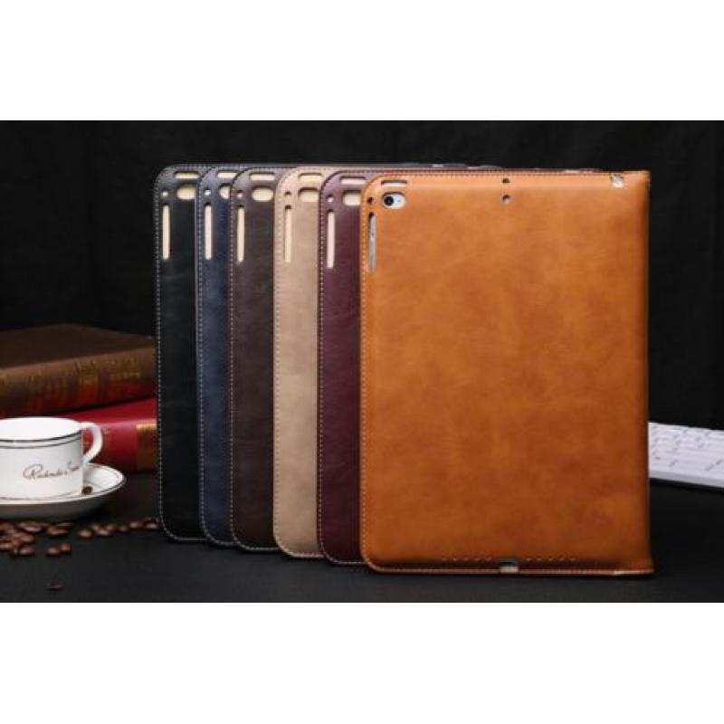 Luxe Smart Hoes voor iPad Pro 10.5-inch (2017) _ Donkerroze