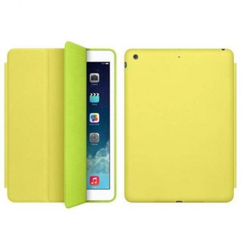 iPad 2017 en Air Smart Case geel