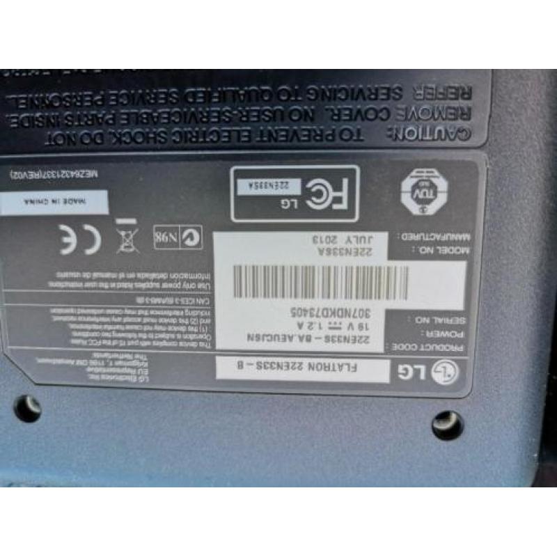 LG led Beeldscherm computer monitor 22 inch breedbeeld