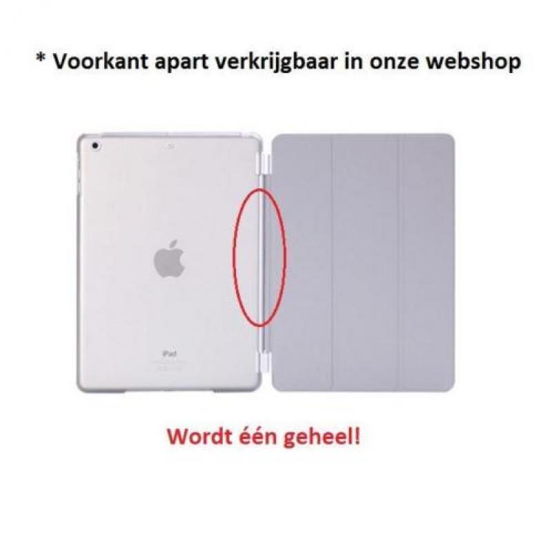 Transparant crystal case hoes hoesje iPad Air 2 achterkant