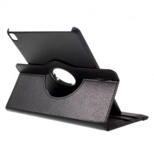 iPad 4 hoes 360 graden roteerbaar PU Leder zwart