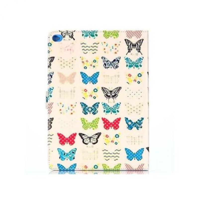 iPad Air 2 - hoes, cover, case - PU leder - Vlinder