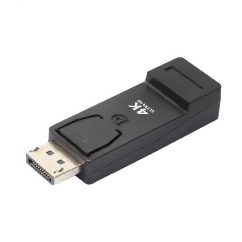 Displayport Male v 1.2 naar HDMI Female Adapter 4K Ultra HD