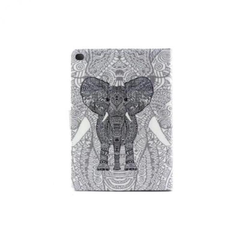iPad Air 2 - hoes, cover, case - PU leder - Olifant grijs