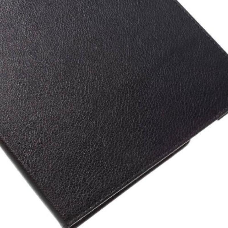 iPad 4 hoes 360 graden roteerbaar PU Leder zwart