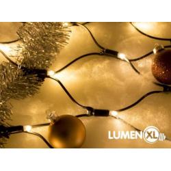 Kerstverlichting lichtnet rubber - 2x1 meter 200 LEDs