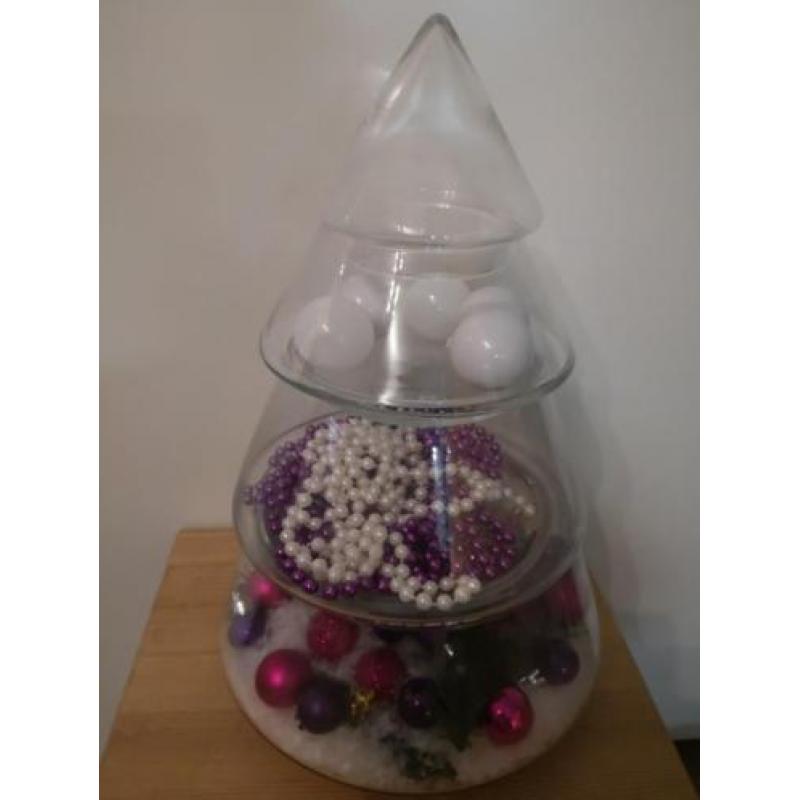 Kerst etagere 3 delig