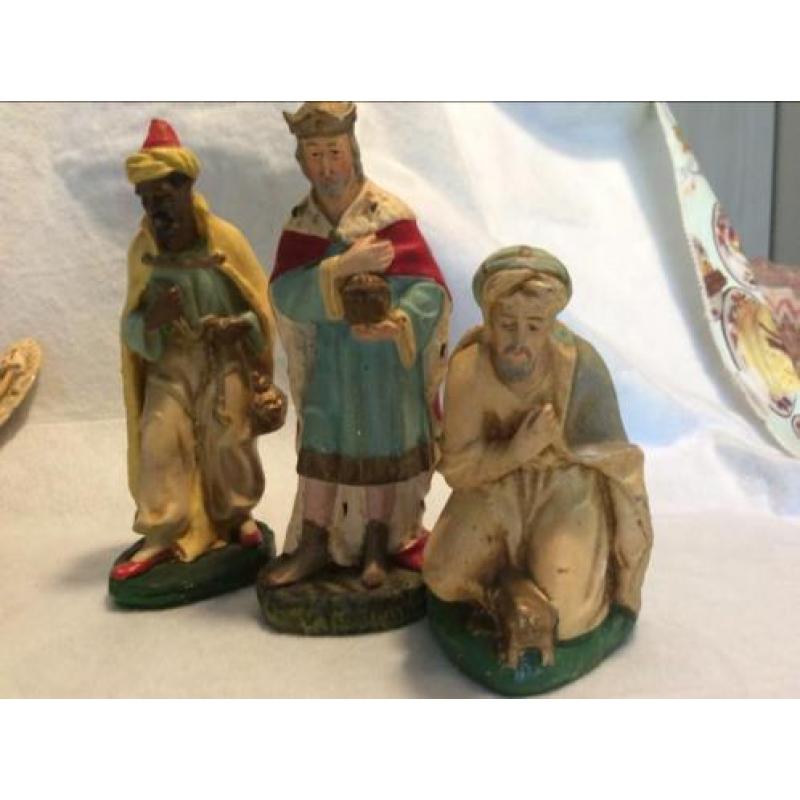 Oude kerstbeelden