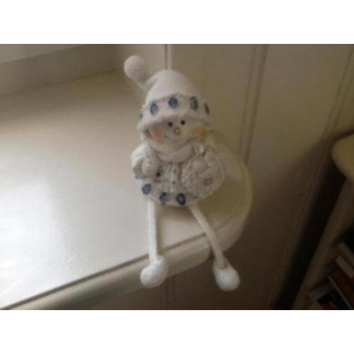 Beeldje sneeuwpop (kerst)