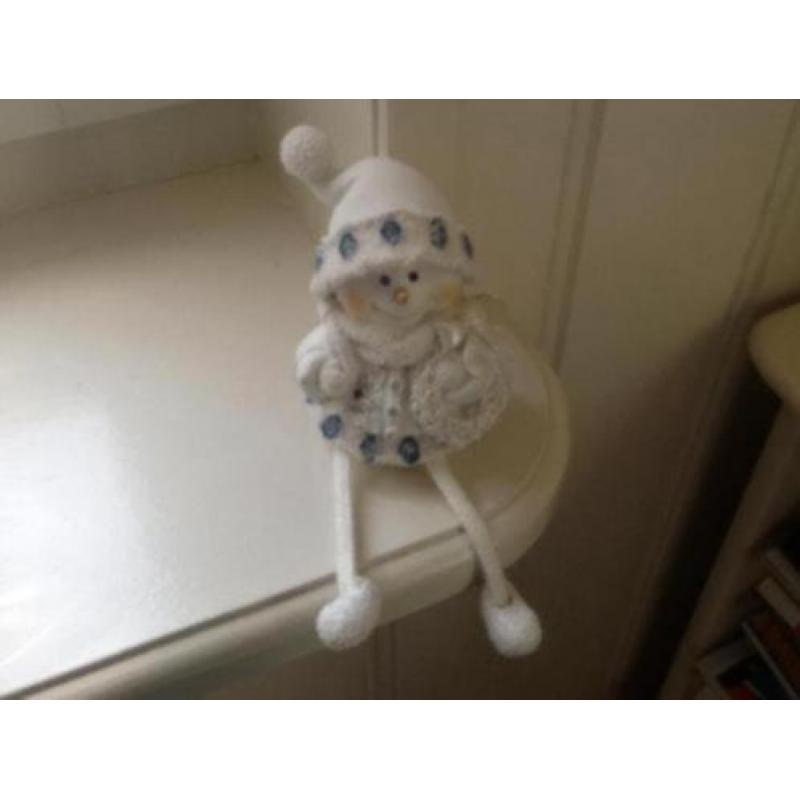 Beeldje sneeuwpop (kerst)