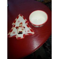 2 kerstschaaltjes