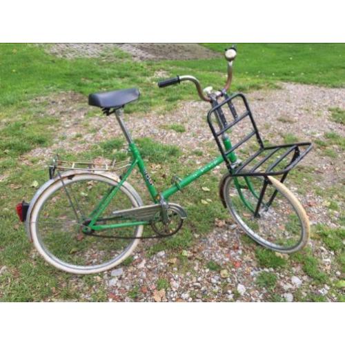 Groene vouwfiets