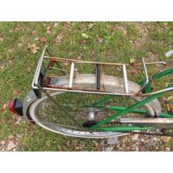 Groene vouwfiets