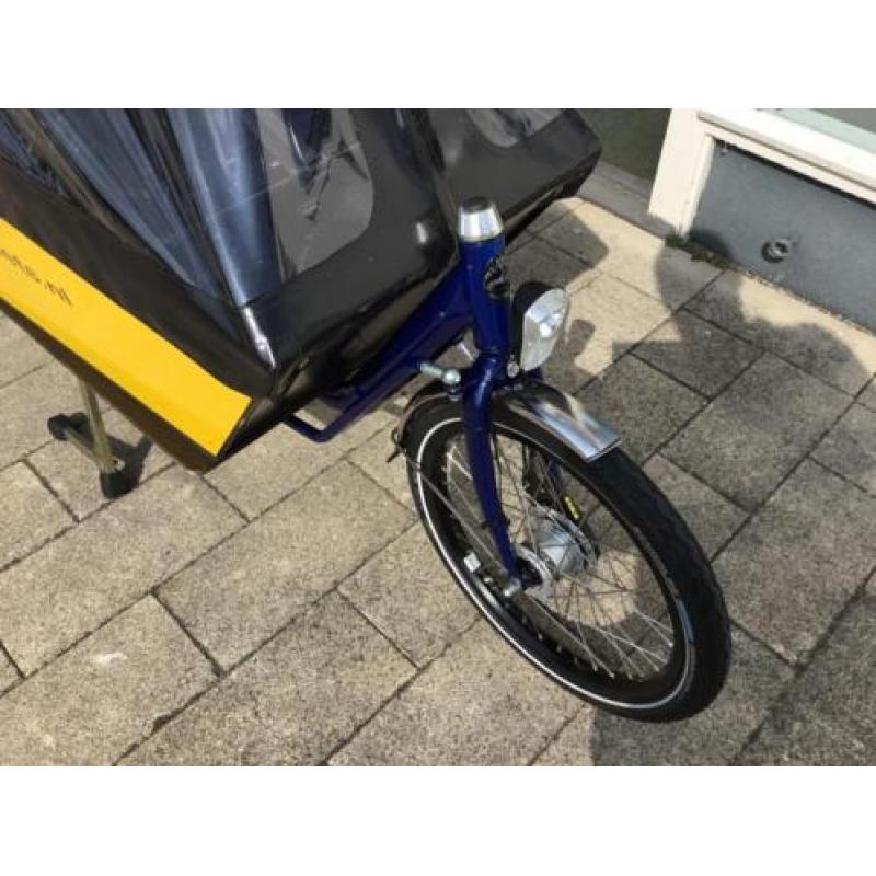 ZGAN Bakfiets nl Long NN7D versnelling,Huif en Extra bankje