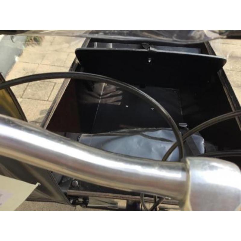 ZGAN Bakfiets nl Long NN7D versnelling,Huif en Extra bankje