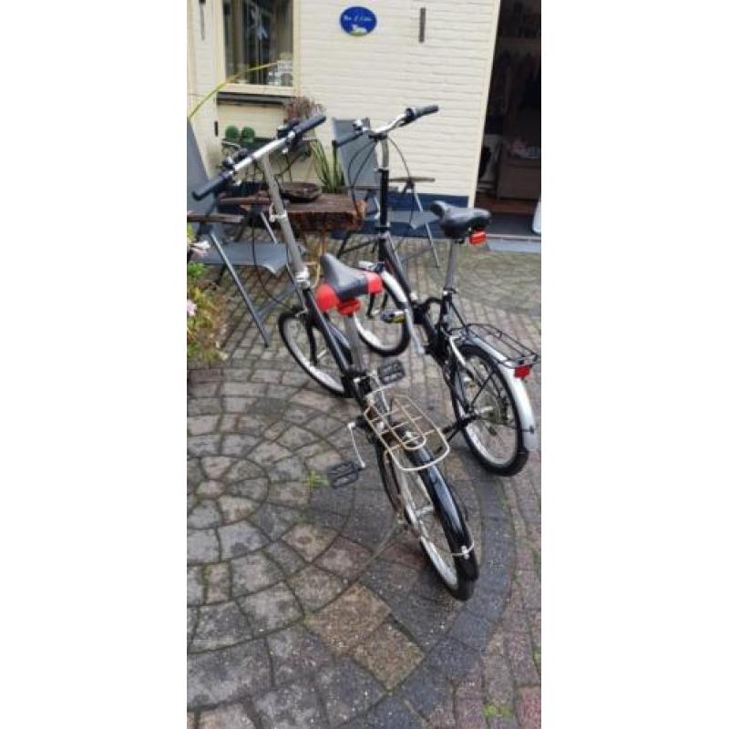 2 Vouwfietsen te koop