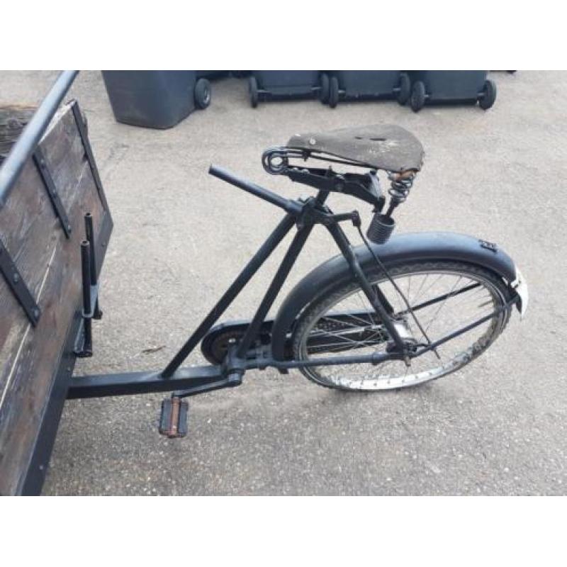 Bakfiets oud antiek