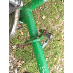 Groene vouwfiets