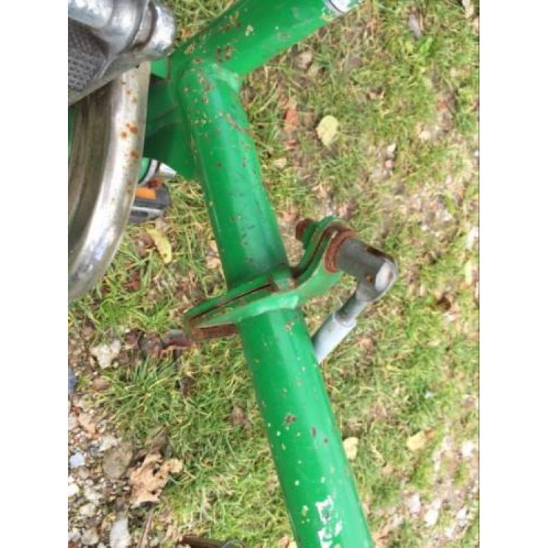 Groene vouwfiets